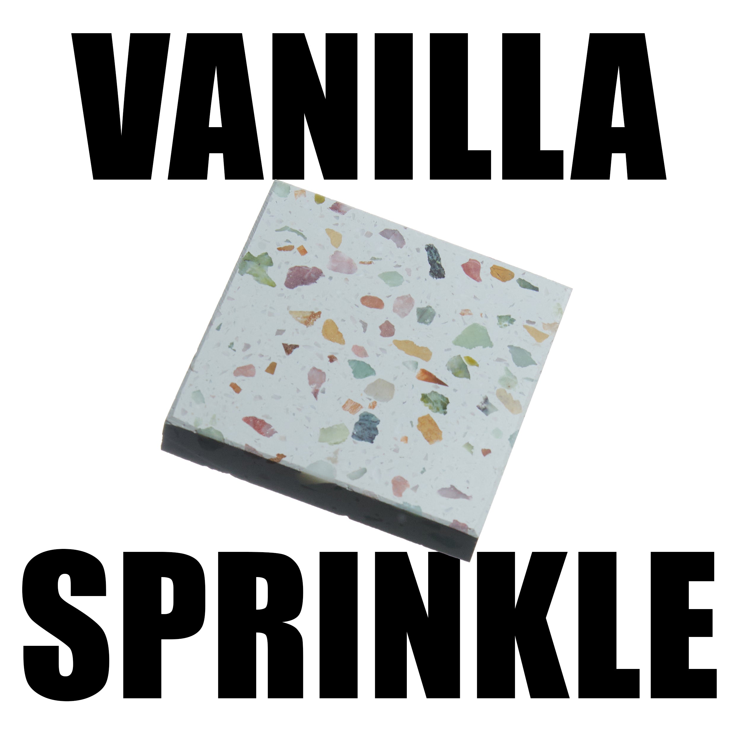 Vanilla Sprinkle terrazzo by HTCO