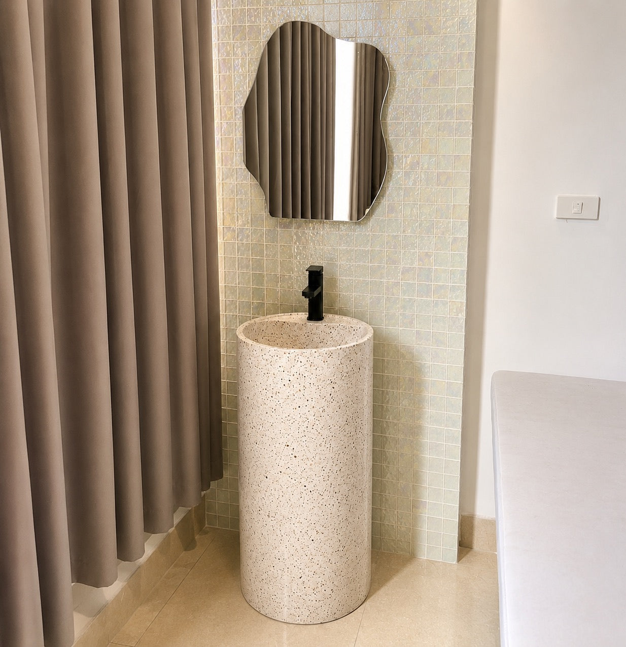 Concrete terrazzo Basins